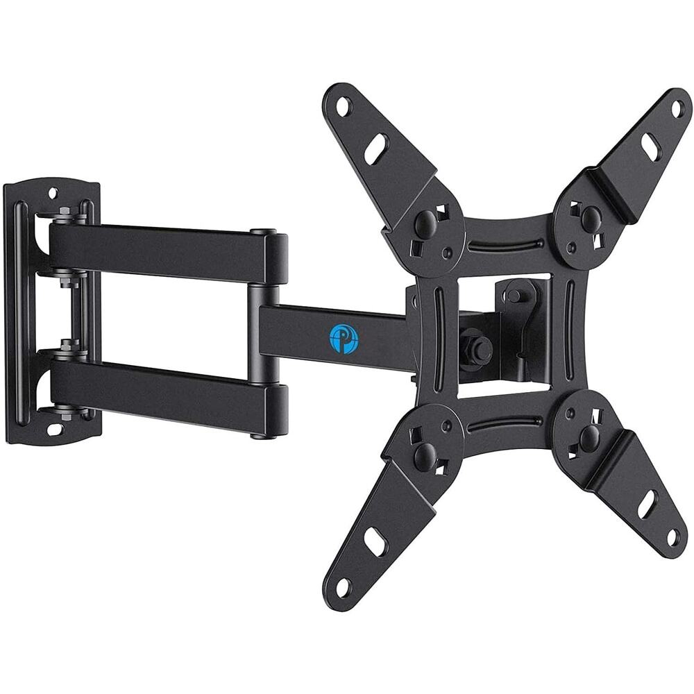 Full Motion Wall Mount Bracket Articulating Arms Swivel Tilt Ext up to 44 lbs